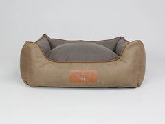 Monxton Orthopaedic Walled Dog Bed -  Cocoa / Chestnut, Medium