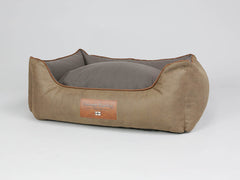 Monxton Orthopaedic Walled Dog Bed -  Cocoa / Chestnut, Medium