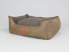 Monxton Orthopaedic Walled Dog Bed -  Cocoa / Chestnut, Medium