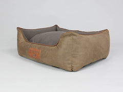 Monxton Orthopaedic Walled Dog Bed -  Cocoa / Chestnut, Medium
