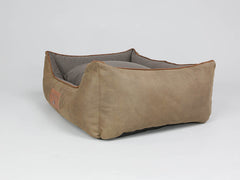 Monxton Orthopaedic Walled Dog Bed -  Cocoa / Chestnut, Medium