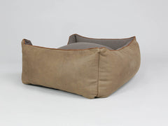 Monxton Orthopaedic Walled Dog Bed -  Cocoa / Chestnut, Medium