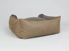 Monxton Orthopaedic Walled Dog Bed -  Cocoa / Chestnut, Medium