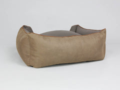 Monxton Orthopaedic Walled Dog Bed -  Cocoa / Chestnut, Medium