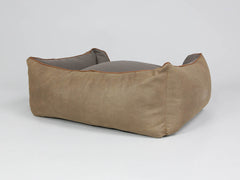 Monxton Orthopaedic Walled Dog Bed -  Cocoa / Chestnut, Medium