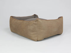 Monxton Orthopaedic Walled Dog Bed -  Cocoa / Chestnut, Medium