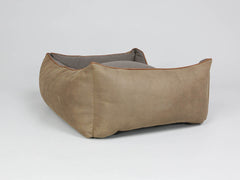 Monxton Orthopaedic Walled Dog Bed -  Cocoa / Chestnut, Medium