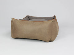 Monxton Orthopaedic Walled Dog Bed -  Cocoa / Chestnut, Medium