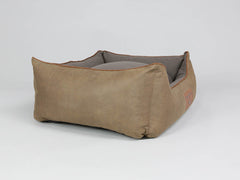 Monxton Orthopaedic Walled Dog Bed -  Cocoa / Chestnut, Medium