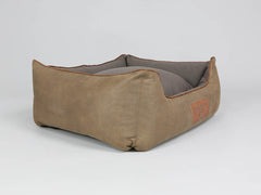 Monxton Orthopaedic Walled Dog Bed -  Cocoa / Chestnut, Medium