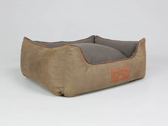 Monxton Orthopaedic Walled Dog Bed -  Cocoa / Chestnut, Medium