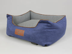 Beckley Orthopaedic Walled Dog Bed - Navy / Ash, Small