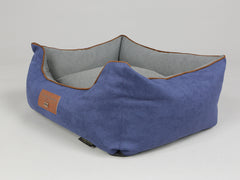 Beckley Orthopaedic Walled Dog Bed - Navy / Ash, Small