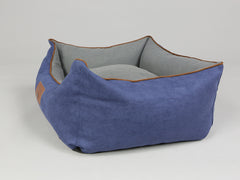 Beckley Orthopaedic Walled Dog Bed - Navy / Ash, Small
