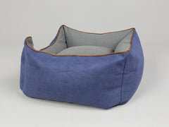 Beckley Orthopaedic Walled Dog Bed - Navy / Ash, Small