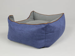 Beckley Orthopaedic Walled Dog Bed - Navy / Ash, Small