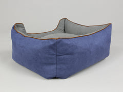 Beckley Orthopaedic Walled Dog Bed - Navy / Ash, Small