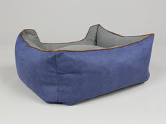 Beckley Orthopaedic Walled Dog Bed - Navy / Ash, Small