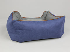 Beckley Orthopaedic Walled Dog Bed - Navy / Ash, Small