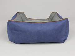 Beckley Orthopaedic Walled Dog Bed - Navy / Ash, Small