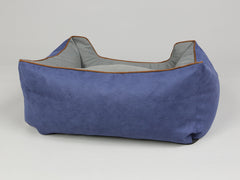 Beckley Orthopaedic Walled Dog Bed - Navy / Ash, Small