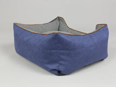 Beckley Orthopaedic Walled Dog Bed - Navy / Ash, Small