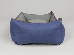 Beckley Orthopaedic Walled Dog Bed - Navy / Ash, Small