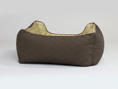 Country Orthopaedic Walled Dog Bed - Chestnut Brown, Small