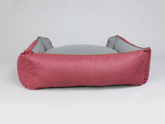 Hursley Orthopaedic Walled Dog Bed - Cabernet / Ash, X-Large