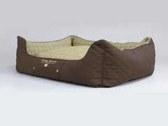 Country Orthopaedic Walled Dog Bed - Chestnut Brown, X-Large