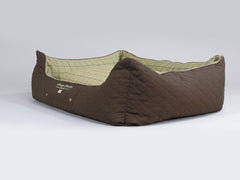 Country Orthopaedic Walled Dog Bed - Chestnut Brown, X-Large