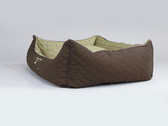 Country Orthopaedic Walled Dog Bed - Chestnut Brown, X-Large