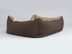 Country Orthopaedic Walled Dog Bed - Chestnut Brown, X-Large