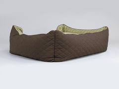 Country Orthopaedic Walled Dog Bed - Chestnut Brown, X-Large