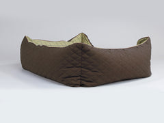 Country Orthopaedic Walled Dog Bed - Chestnut Brown, X-Large