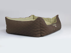 Country Orthopaedic Walled Dog Bed - Chestnut Brown, X-Large