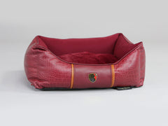 Holmsley Walled Dog Bed – Oxblood Red, X-Small