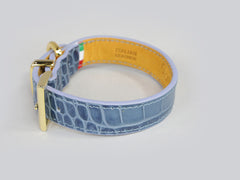 Holmsley Leather Collar – Regal Blue, X-Small, 24 - 28cm (9.5 - 11in.)