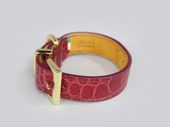 Holmsley Leather Collar – Oxblood Red, XX-Small, 20 – 24cm (8 – 9.5in.)