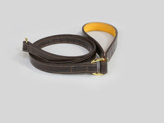 Holmsley Leather Lead – Mahogany Brown, 120cm (47in.)