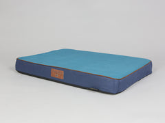 Beckley Dog Mattress - Aquamarine, Large