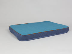 Beckley Dog Mattress - Aquamarine, Large