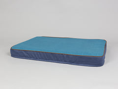 Beckley Dog Mattress - Aquamarine, Large