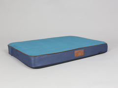 Beckley Dog Mattress - Aquamarine, Large