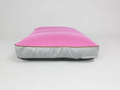 Selbourne Dog Mattress - Fossil / Fuchsia, Large