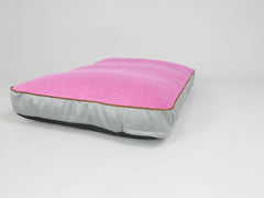 Selbourne Dog Mattress - Fossil / Fuchsia, Large