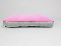 Selbourne Dog Mattress - Fossil / Fuchsia, Large