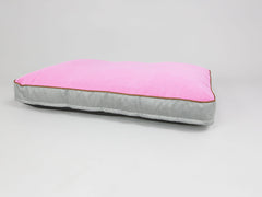 Selbourne Dog Mattress - Fossil / Fuchsia, Large
