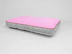 Selbourne Dog Mattress - Fossil / Fuchsia, Large
