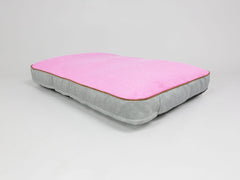 Selbourne Dog Mattress - Fossil / Fuchsia, Large